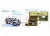 Quinta Studio QD35058 Chevrolet 1533X2 30cwt LRDG 3D-Printed & coloured Interior on decal paper (Tamiya) 1/35